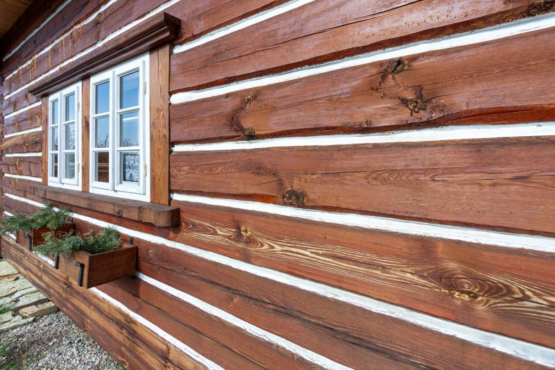Wood Siding with Trim